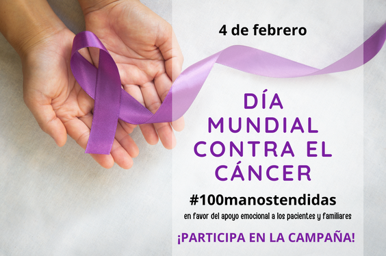 Día Mundial Contra el Cáncer 2023 #100manostendidas