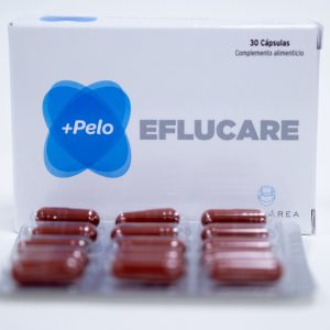 caja +pelo eflucare 30 capsulas complemento vitaminas para la caida del cabello