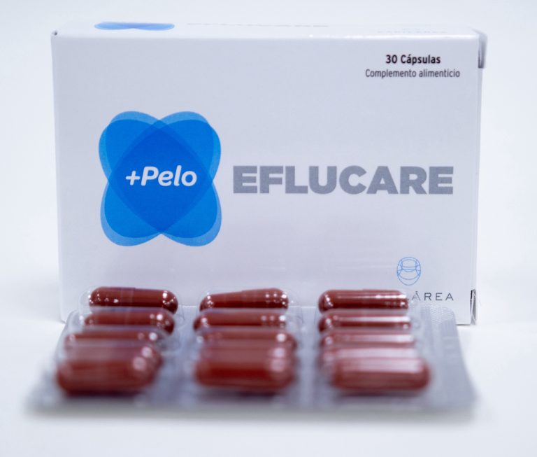 caja +pelo eflucare 30 capsulas complemento vitaminas para la caida del cabello