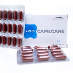 +pelo capilcare caja 30 pastillas vitaminas para la alopecia del pelo