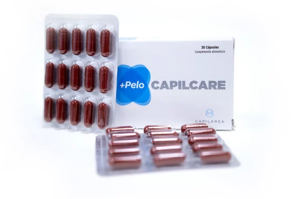 +pelo capilcare caja 30 pastillas vitaminas para la alopecia del pelo